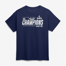Футболка Seattle Seahawks Fanatics College Navy Super Bowl LX Champions Big & Tall Iconic Victory Футболка Seattle Seahawks Fanatics College Navy Super Bowl LX Champions Big & Tall Iconic Victory
