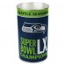 Seattle Seahawks WinCraft Super Bowl LX Champions Wastebasket