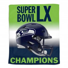 Seattle Seahawks WinCraft Super Bowl LX Champions 15 x 18 Rally Towel