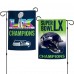 Seattle Seahawks WinCraft Super Bowl LX Champions Double-Sided 12 x 18 Garden Flag
