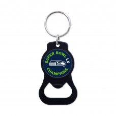 Seattle Seahawks WinCraft Super Bowl LX Champions Bottle Opener Key Ring