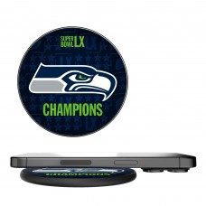 Seattle Seahawks Keyscaper Super Bowl LX Champions 15 Watt Wireless Charger