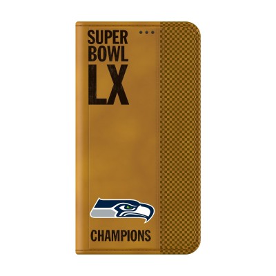 Seattle Seahawks Keyscaper Super Bowl LX Champions Galaxy Folio Case