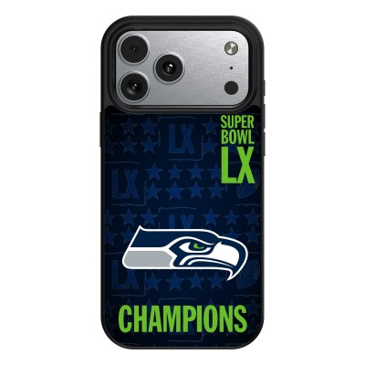 Чехол для телефона Seattle Seahawks Keyscaper Super Bowl LX Champions iPhone Magnetic Bump