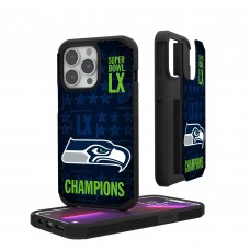 Seattle Seahawks Keyscaper Super Bowl LX Champions iPhone Rugged Case