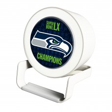 Seattle Seahawks Keyscaper Super Bowl LX Champions Nightlight Charger & Bluetooth Speaker