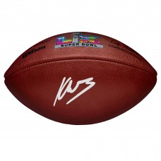 Мяч Kenneth Walker III Seattle Seahawks Autographed Fanatics Authentic Super Bowl LX Wilson Duke