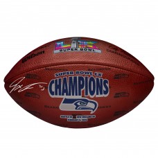 Jaxon Smith-Njigba Seattle Seahawks Autographed Fanatics Authentic Super Bowl LX Champions Wilson Duke Football