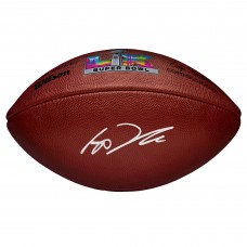 Мяч Sam Darnold Seattle Seahawks Autographed Fanatics Authentic Super Bowl LX Wilson Duke