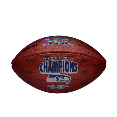 Мяч Seattle Seahawks Super Bowl LX Champions Wilson Pro