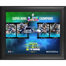Seattle Seahawks Fanatics Authentic Super Bowl LX Champions Framed 13 x 16 Road to the Super Bowl Collage Seattle Seahawks Fanatics Authentic Super Bowl LX Champions Framed 13 x 16 Road to the Super Bowl Collage