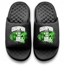 Unisex Rashid Shaheed ISlide Black Super Bowl LX Champions Motive Slide Sandals