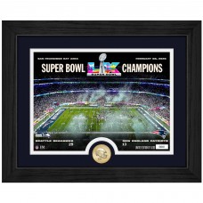 Seattle Seahawks Highland Mint Super Bowl LX Champions 13 x 16 Celebration Bronze Coin Photo Mint Seattle Seahawks Highland Mint Super Bowl LX Champions 13 x 16 Celebration Bronze Coin Photo Mint