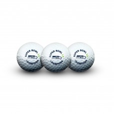 Seattle Seahawks WinCraft Super Bowl LX Champions Three-Piece Golf Ball Set Seattle Seahawks WinCraft Super Bowl LX Champions Three-Piece Golf Ball Set