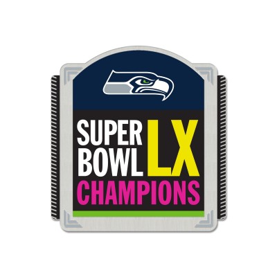 Seattle Seahawks WinCraft Super Bowl LX Champions Collector Pin