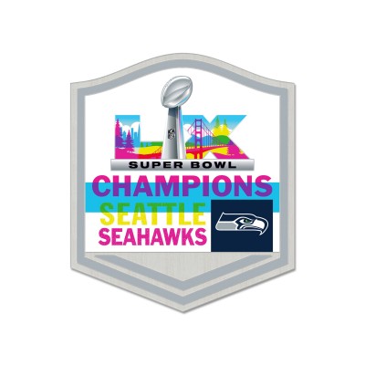 Seattle Seahawks WinCraft Super Bowl LX Champions Trophy Collector Pin
