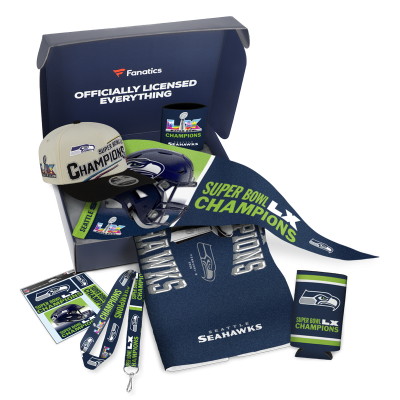 Seattle Seahawks WinCraft Super Bowl LX Champions Gift Box - $135 Value