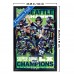 Seattle Seahawks Super Bowl LX Champions 22.375 x 34 Framed Poster