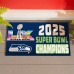 Seattle Seahawks Super Bowl LX Champions 28 x 16 Logo Turf Mat