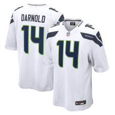 Игровая джерси Seattle Seahawks Sam Darnold Nike White Game Игровая джерси Seattle Seahawks Sam Darnold Nike White Game
