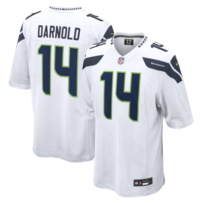 Игровая джерси Seattle Seahawks Sam Darnold Nike White Game