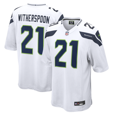 Игровая джерси Seattle Seahawks Devon Witherspoon Nike White Game