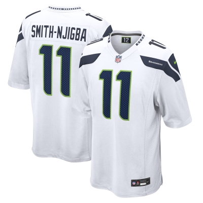 Игровая джерси Seattle Seahawks Jaxon Smith-Njigba Nike White Game