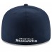 Бейсболка Seattle Seahawks New Era College Navy Super Bowl LX Champions Side Patch 59FIFTY
