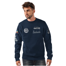 Seattle Seahawks Starter College Navy Two-Time Super Bowl Champions Classic Fleece Sweatshirt Seattle Seahawks Starter College Navy Two-Time Super Bowl Champions Classic Fleece Sweatshirt