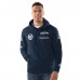 Seattle Seahawks Starter College Navy Two-Time Super Bowl Champions Classic Fleece Hoodie