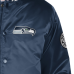 Seattle Seahawks Starter College Navy Two-Time Super Bowl Champions Varsity Satin Full-Snap Jacket