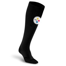 Носки Unisex Pittsburgh Steelers PRO Compression Black Over-the-Calf Medium Graduated Compression Носки Unisex Pittsburgh Steelers PRO Compression Black Over-the-Calf Medium Graduated Compression