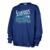 Женская Seattle Seahawks 47 College Navy Regional Oversized Sweatshirt