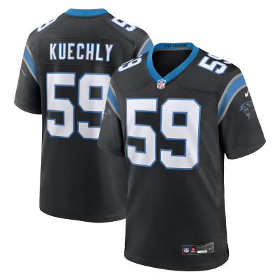 Джерси Carolina Panthers Luke Kuechly Nike Black Team Game
