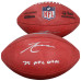 Tetairoa McMillan Carolina Panthers Autographed Fanatics Authentic Duke Full Color Football with 25 NFL OROY' Inscription Tetairoa McMillan Carolina Panthers Autographed Fanatics Authentic Duke Full Color Football with 25 NFL OROY' Inscription