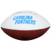 Tetairoa McMillan Carolina Panthers Autographed Fanatics Authentic Franklin White Panel Football with 25 OROY' Inscription