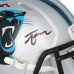 Tetairoa McMillan Carolina Panthers Autographed Fanatics Authentic Riddell Speed Mini Helmet with 25 OROY' Inscription