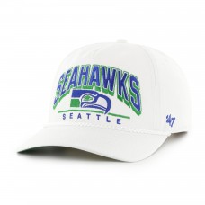Бейсболка Seattle Seahawks 47 White Coltrane Throwback Rope Hitch