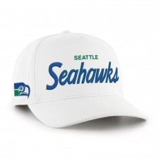 Бейсболка Seattle Seahawks 47 White Crosstown Throwback Hitch