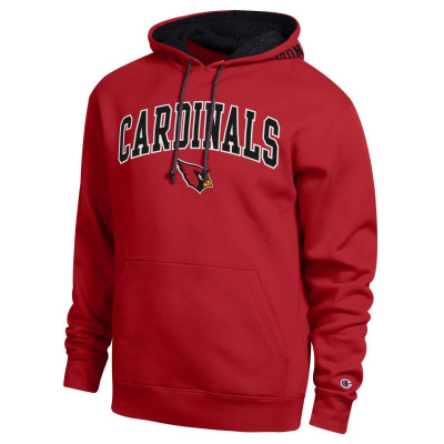 Толстовка Arizona Cardinals Champion Cardinal/Black Contrast