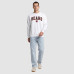 Свитшот Chicago Bears Champion White Contrast Lined