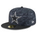 Бейсболка Dallas Cowboys New Era 2026 Salute To Service 59FIFTY - Black