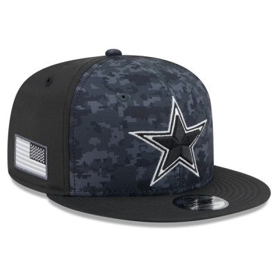Бейсболка Dallas Cowboys New Era 2026 Salute To Service 9FIFTY - Black