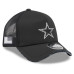 Бейсболка Dallas Cowboys New Era 2026 Salute To Service Apex 9FORTY Adjustable - Black
