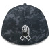 Бейсболка Dallas Cowboys New Era 2026 Salute To Service 39THIRTY M-Crown Stretch - Black