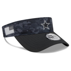 Dallas Cowboys New Era 2026 Salute To Service Adjustable Visor - Black Dallas Cowboys New Era 2026 Salute To Service Adjustable Visor - Black