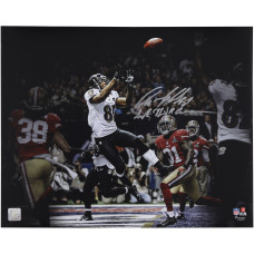 Фото с автографом Anquan Boldin Baltimore Ravens Fanatics Authentic 16 x 20 Super Bowl XLVII Touchdown Catch Spotlight with 'SB XLVII Champs' Inscription Фото с автографом Anquan Boldin Baltimore Ravens Fanatics Authentic 16 x 20 Super Bowl XLVII Touchdown Catch Spotlight with 'SB XLVII Champs' Inscription