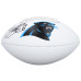 Steve Smith Carolina Panthers Autographed Fanatics Authentic Franklin White Panel Football