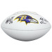 Anquan Boldin Baltimore Ravens Autographed Fanatics Authentic Franklin White Panel Football with 'SB XLVII Champs' Inscription