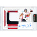 Карточка Michael Penix Jr. Atlanta Falcons Autographed 2024 Panini National Treasures Dual-Color Jumbo Relic #RTI-MPJ #67/99